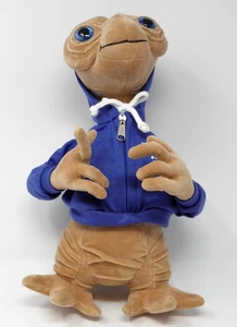 Universal Studios 15" E.T. Extra Terrestrial blaues Sweatshirt Plüschtier NEU mit Etikett - Bild 1 von 10