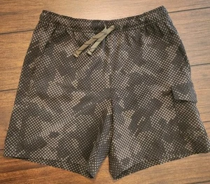 DSG Boys Agility Cargo Short, Dark Green Camo, M(10-12) - Picture 1 of 3