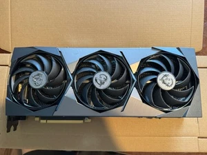 GPU MSI RTX 3090 GAMING Suprim x (sin núcleo ni VRAM, para piezas) sin caja como está - Imagen 1 de 8