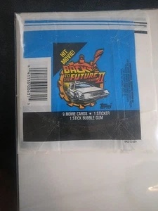 Back To The Future II 33 WRAPPERS ONLY - Vintage 1989 Topps - Picture 1 of 1