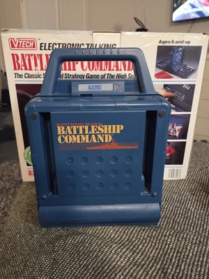 VTech Vintage Electronic Talking Battleship Command Retro Game - Image 1 of 4