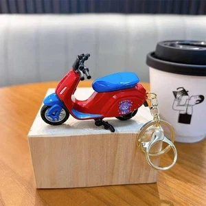 Carton Electric Scooter Keychain Scooter Pendant Keyring for Hanging - Picture 1 of 18