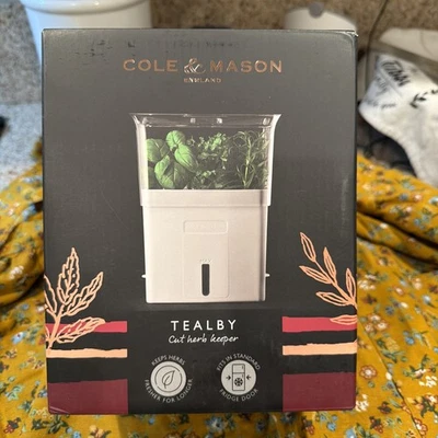 Cole & Mason Tealby Cut Herb Keeper – New Sealed –  – Fits Fridge Door - Image 1 of 4