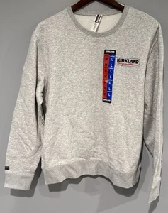NWT Gray Kirkland Signature Sweatshirt Men’s Medium Ladies Large - Picture 1 of 7