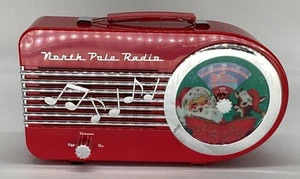 Mr Christmas North Pole Radio With 3 Stations, Songs, Weather & Santa News. - Picture 1 of 17