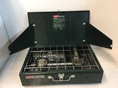 Coleman Powerhouse 414 Dual Fuel 2-Burner Camping Stove - Image 1 of 4
