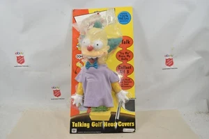 Simpsons Krusty Talking Golf Head Cover NEW (4781A) - Picture 1 of 2