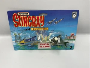 Matchbox Stingray And Terrorfish Twin Pack Vintage 1993 New On Card D - Picture 1 of 16