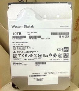 HUH721010AL5205 For WD Ultrastar DC HC510 10TB SAS 256MB 12Gbps 7.2K 3.5' HDD - Picture 1 of 1
