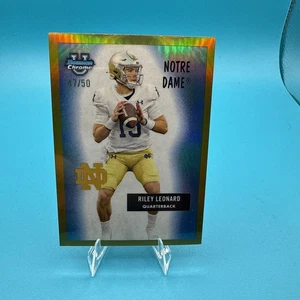 2024 Bowman 1955 Riley Leonard  Gold /50 - Picture 1 of 3