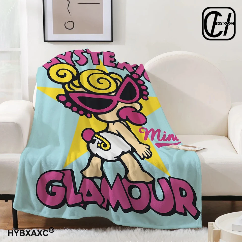 Flanelldecke Kuscheldecke Reisedecke Wohndecke Kunstvoll Weich Leicht - Bild 1 von 1