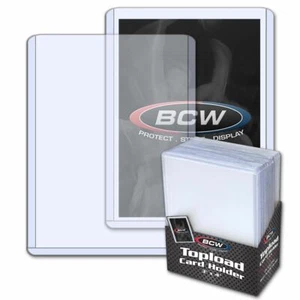 (1000) Estuche completo BCW Toploaders tamaño regular 3x4 estándar (40 paquetes de 25) - Imagen 1 de 3
