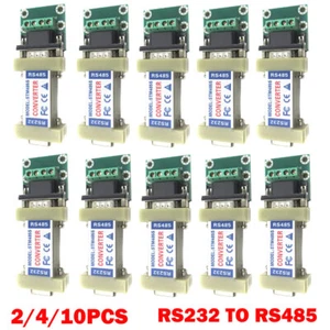 2/4/10 Pack 4 Pin RS232 to RS485 Communication Data Converter Adapter NEW - Picture 1 of 18