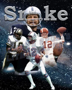 Impresión litográfica de los Oakland Raiders de la carrera de Kenny Stabler - Imagen 1 de 1