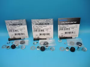 SHIMANO DURA ACE FRONT PIVOT BOLT ASSEMBLY BR-7900 CALIPER - CHOICE OF REAR NUT - Picture 1 of 12