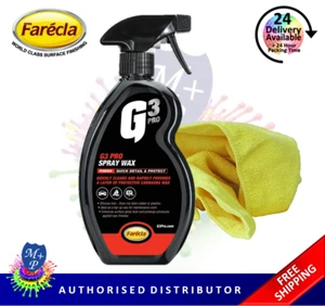 Farecla G3 Pro Spraywax Wax 500ml Trigger Spray 7211 & Microfibre Cloth - Picture 1 of 7