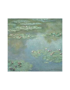 Water Lilies 1907, Claude Oscar Monet, Wall Decor Art Print 14" x 11" 1077 - Picture 1 of 2