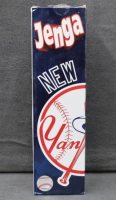 Official New York Yankees Jenga Collectors Edition Wooden Blocks Crafter MLB - Image 1 of 4