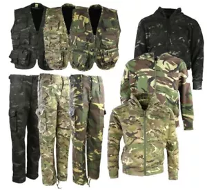 Kombat UK Kids Army Camo Clothing Trousers Tactical Vest Hoodie Junior SOLD SEP. - Picture 1 of 21