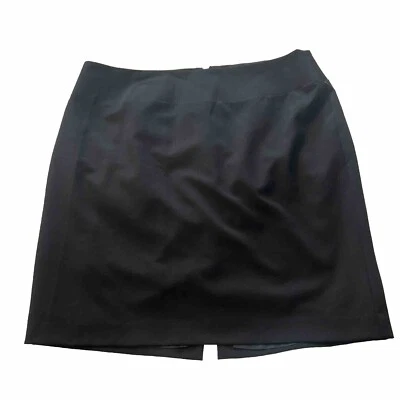 Falda lápiz Ellen Tracy para mujer 18W negra carrera negocios iglesia núcleo Foto 1 de 4