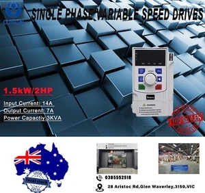 1.5kw smart mini single phasea variable speed drives VFD for 3 phase 240v motor - Picture 1 of 7