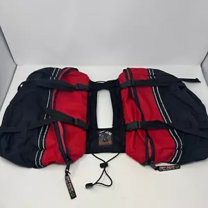 Ruffwear Dog Gear Pack Dual Saddlebags Backpack Bags Red Medium - Picture 1 of 14