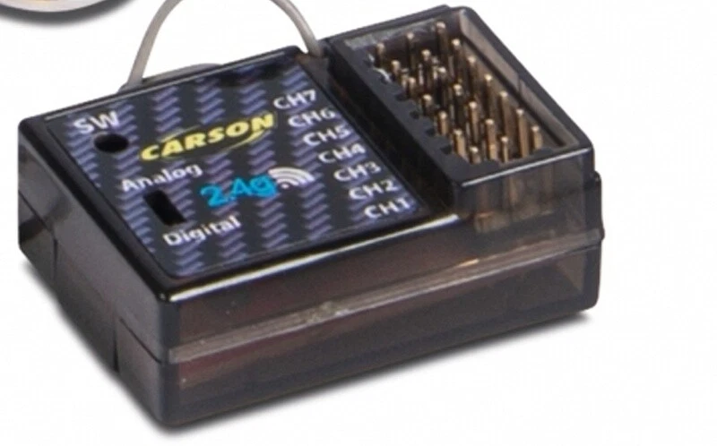 Carson Empfänger Reflex Wheel LCD 7-Kanal 2,4GHz #500501546 - Bild 1 von 1