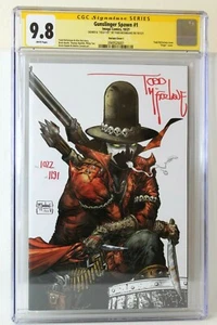 Gunslinger Spawn #1 CGC 9.8 SS Signature Series Firmado Todd McFarlane 1:250 - Imagen 1 de 6