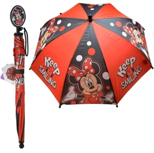 Paraguas Minnie Mouse rojo lluvia preescolar niños niñas niño juguete de regalo - Imagen 1 de 1