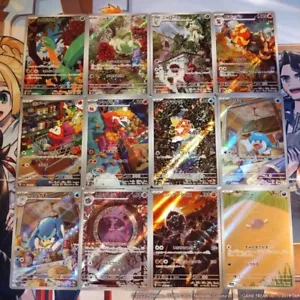 AR 12 Card Complete Set sv1a Japanese Pokemon Card Triplet Beat - Picture 1 of 2