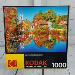 NEW HAMPSHIRE FALL SCENE – NEW 1000 Piece Puzzle – Kodak STILL SEALED - Picture 1 of 3