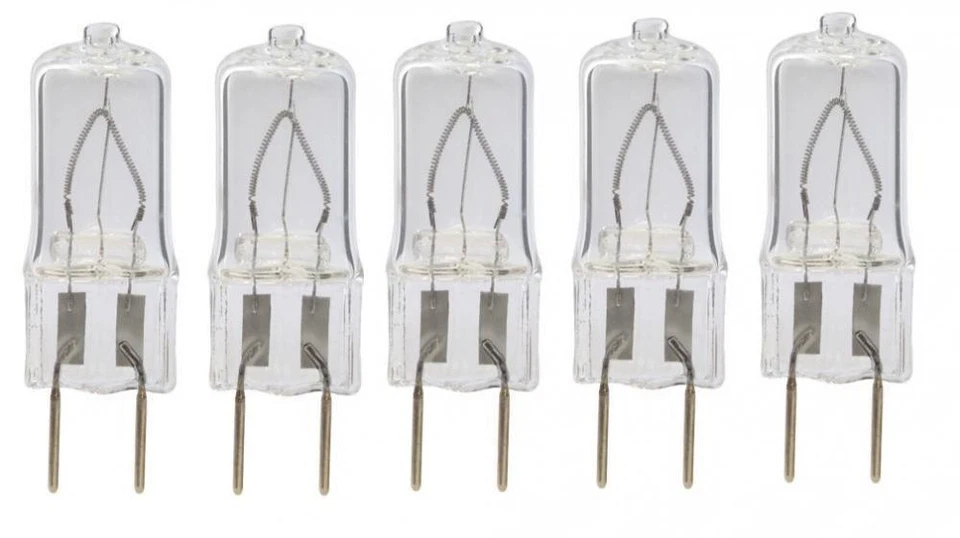 5 Bulbs 20 Watt Xenon T4 G8 20w 20 watt 120V Clear GY8.6 - by LSE LIGHTING - Image 1 of 1