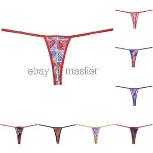 Seductive Women's Micro Bikini Thong Adjustable Sides for Customized Comfort - Picture 1 of 50