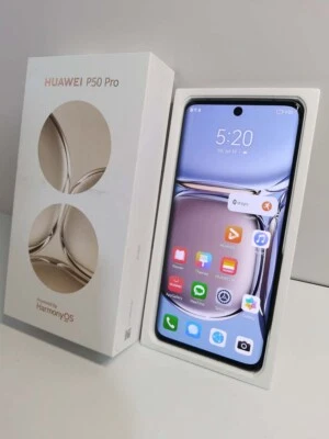 99%N EW Huawei P50 Pro Global Android Unlocked 4G Smartphone Emui - Imagen 1 de 4