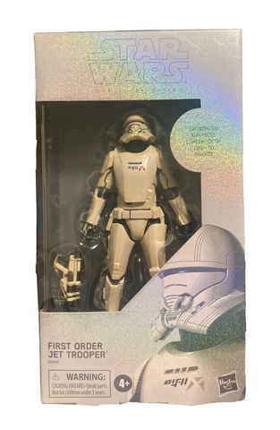 Hasbro Star Wars Black Series 6” #99 Carbonized First Order Jet Trooper MINT! Cover