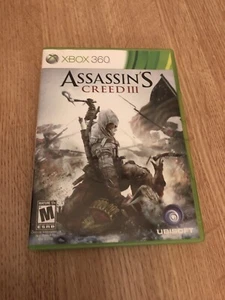 Assassin's Creed III 3 (Microsoft Xbox 360, 2012) Complete With Manual - Picture 1 of 5