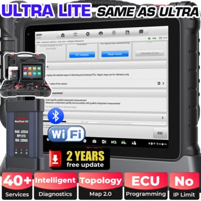 Autel MaxiSYS Ultra Lite MS919 OBD2 Diagnóstico Programación J2534 ECU Español - Imagen 1 de 4