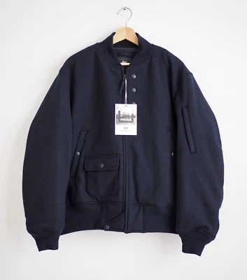 Engineered Garments NY Bomber Pufftech Navy Uniqlo Heattech Navy Jacket Size XL - Image 1 of 4