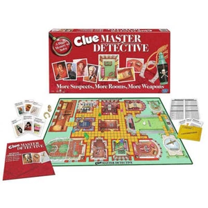 Winning Moves Clue Master Detective Board Game for 3 to 10 Players Ages 10+ - Picture 1 of 1