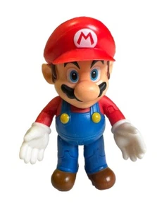 Nintendo Super Mario Bros Mario Action Figure 4” Articulated Jakks Pacific 2015 - Picture 1 of 3