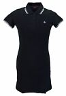Merc London Black Ladies Retro Polo Dress
