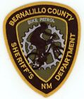New Mexico Nm Bernalillo County Sheriff Bike Patrol Nice Shoulder Patch Police