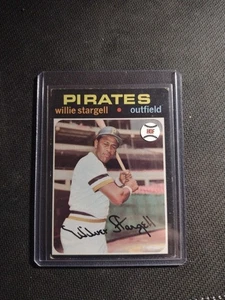 1971 TOPPS # 230 WILLIE STARGELL Pittsburgh Pirates HOF No Creases C - Picture 1 of 4