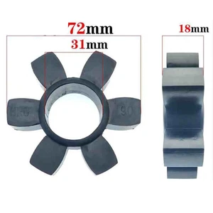 1 pieza para elemento de goma HRC-90 inserto de acoplamiento negro - Imagen 1 de 1