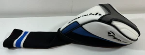 Copricapo TaylorMade Driver blu bianco 9/10 cond - Foto 1 di 1