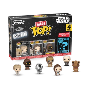 Funko Bitty Pop! Star Wars 4-Pack Series 1 Star Wars - Picture 1 of 5