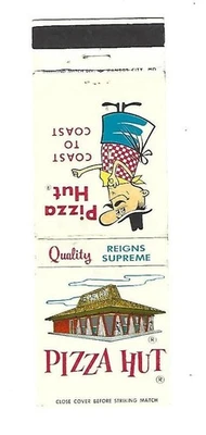 Pizza Hut  Matchcover - Image 1 of 2
