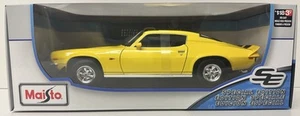 1:18 maisto 1971 Chevrolet Camaro American Muscle Classic Car 1/18 Bumblebee - Picture 1 of 5