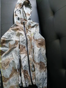 LRG Lifted Research Group Windbreaker Jacket Size Medium M ROCK CAMO HOODED - Picture 1 of 7