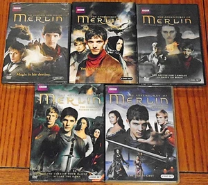The Adventures Of Merlin Complete Series - 23 DVDs - 5 Seasons - 2008-12 - LNew - Bild 1 von 12